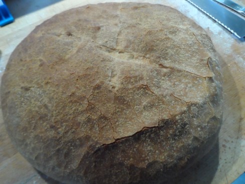 After 30mins in a hot hot hot oven it should look a bit like this