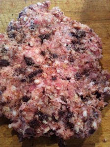 Make blankets of sausage meat mixture to wrap your eggs