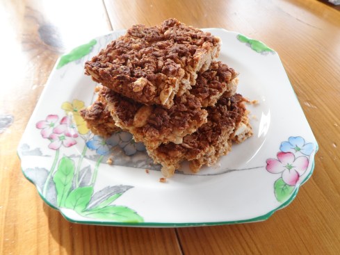 Tasty homemade snack bars
