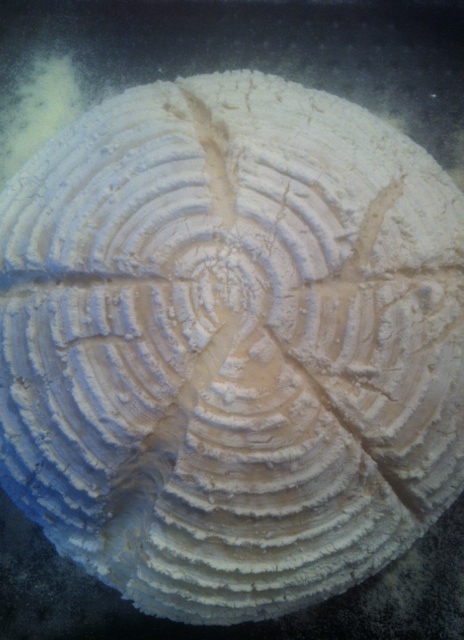 After proving, ready to bake